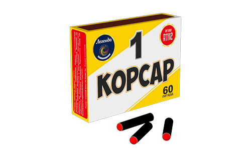  Петарды Корсар 1 в пленке  в Моздоке